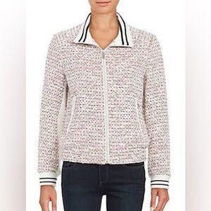 NWT!  French Connection Tweed Bomber Jacket